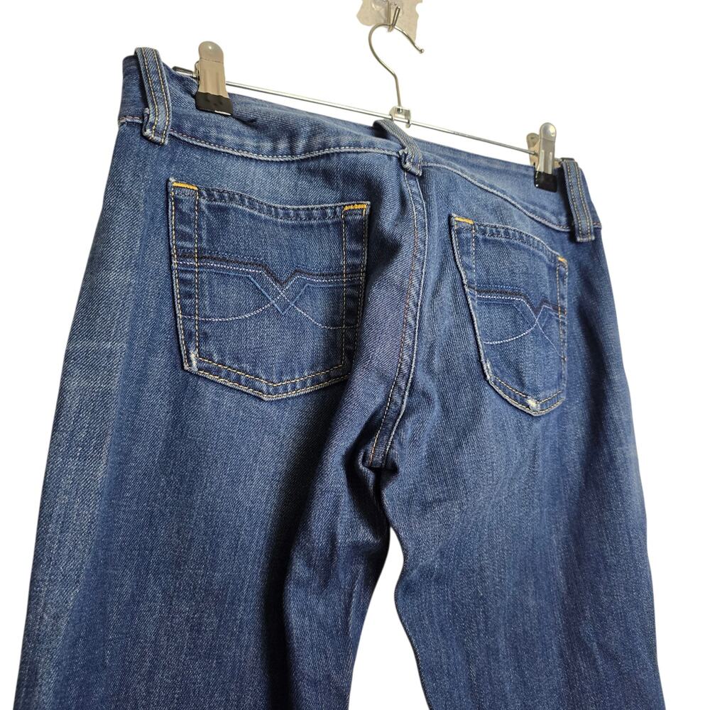 VINTAGE Y2K Diesel Cherone Low Rise Bootcut Blue Jeans Made in Italy Size 26 - Picture 2 of 8